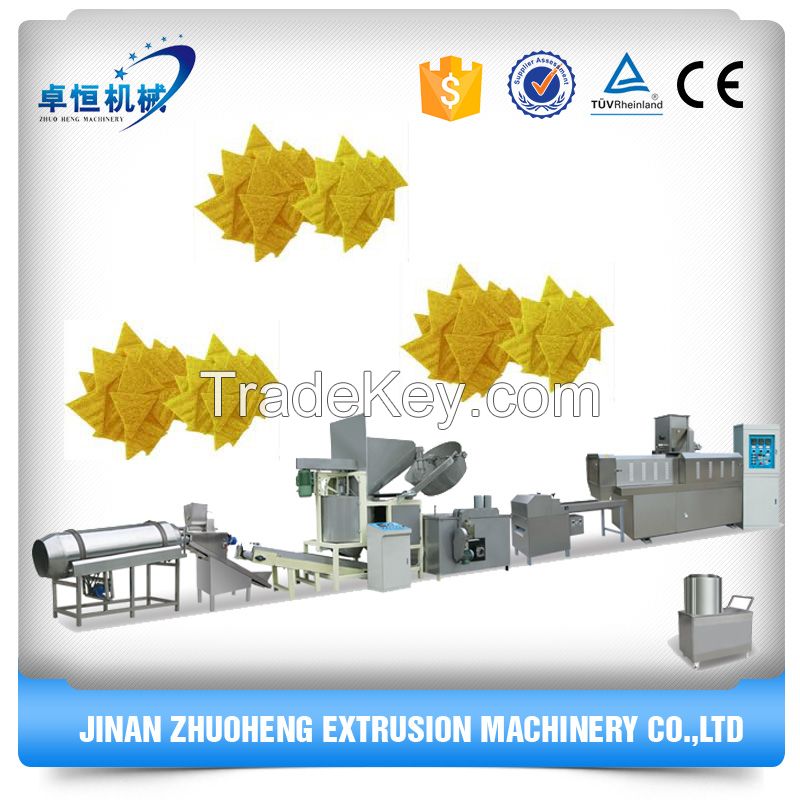 Puffed Corn Chips Processing Line
