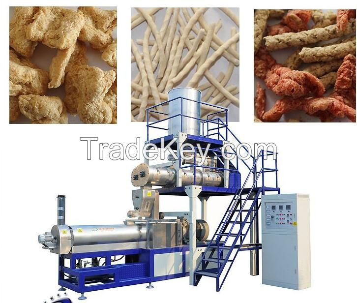 Soy Meat Textured Vegetable Soya Protein Making Machine