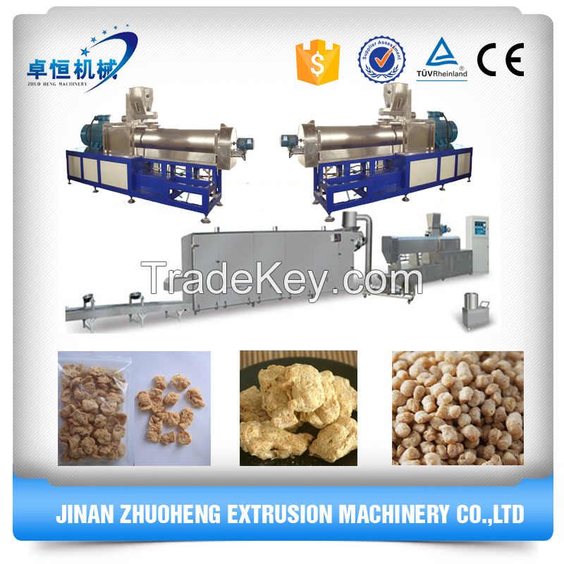Fully automatic soya meat production extruder machine