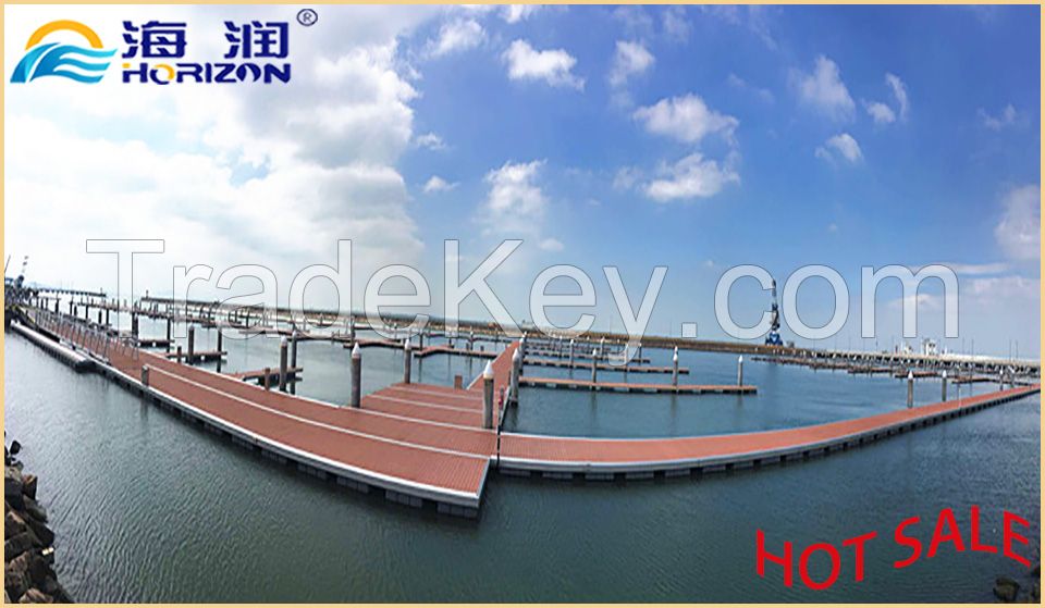 High Quality Aluminum Alloy Gangway Pontoon, marina poontoon