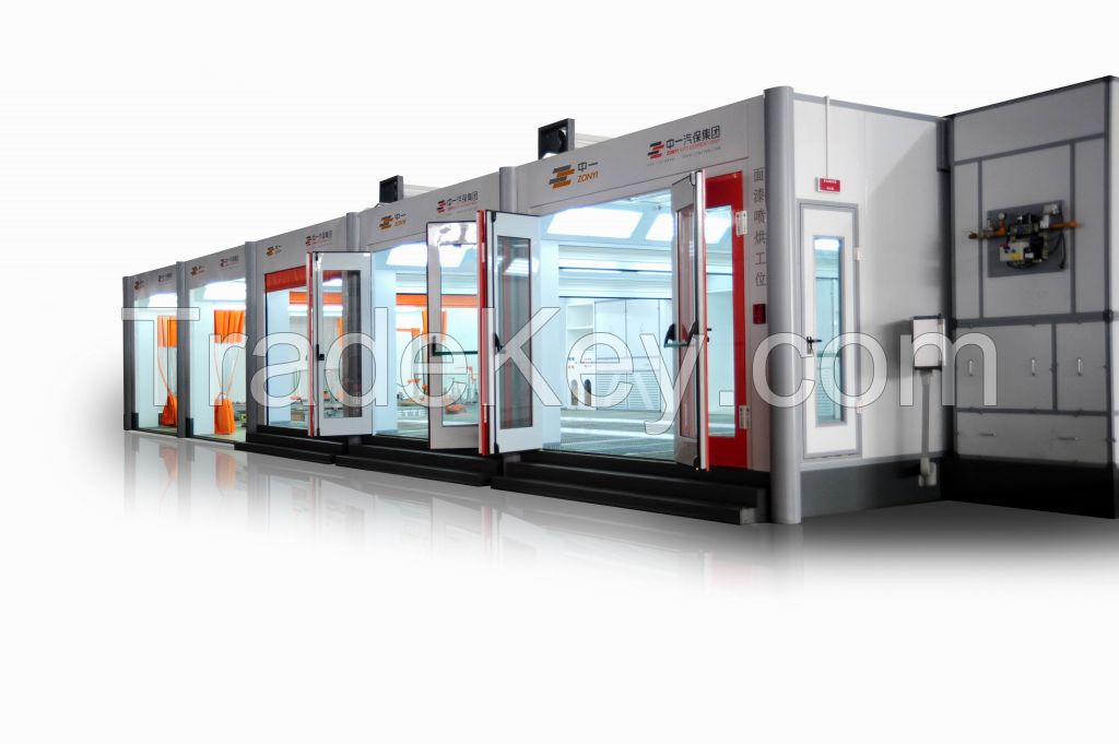 Automotive Spray Booth Ce Painting Booth High Quality Zonyi Spray Booth