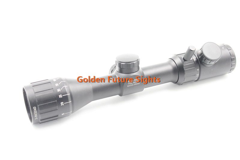 GF0029B Golden Future 3-9x32AO hunting riflescope with Front Parallax Adjustment