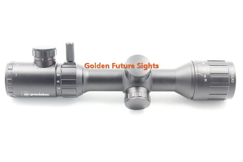 GF0026B Golden Future 2-7x32AO hunting riflescope with Front Parallax Adjustment