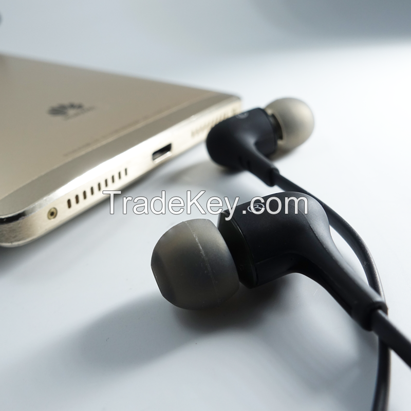 Pop colored in-ear earphone with mic for Apple IPhone HTC Samsung Nexus Xiaomi Hauwei Vivo X6Pro