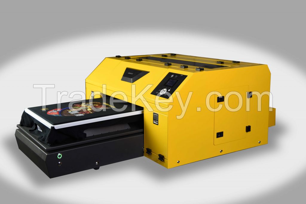 Fast digital direct to garment T-shirt printer