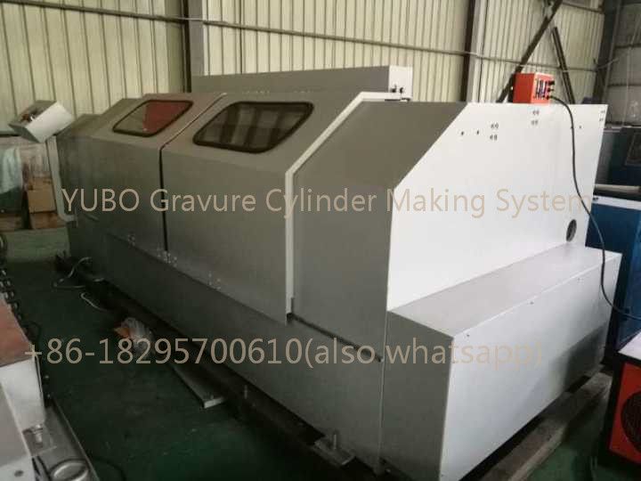 Copper Polishing Machine for rotogravure printing cylinder