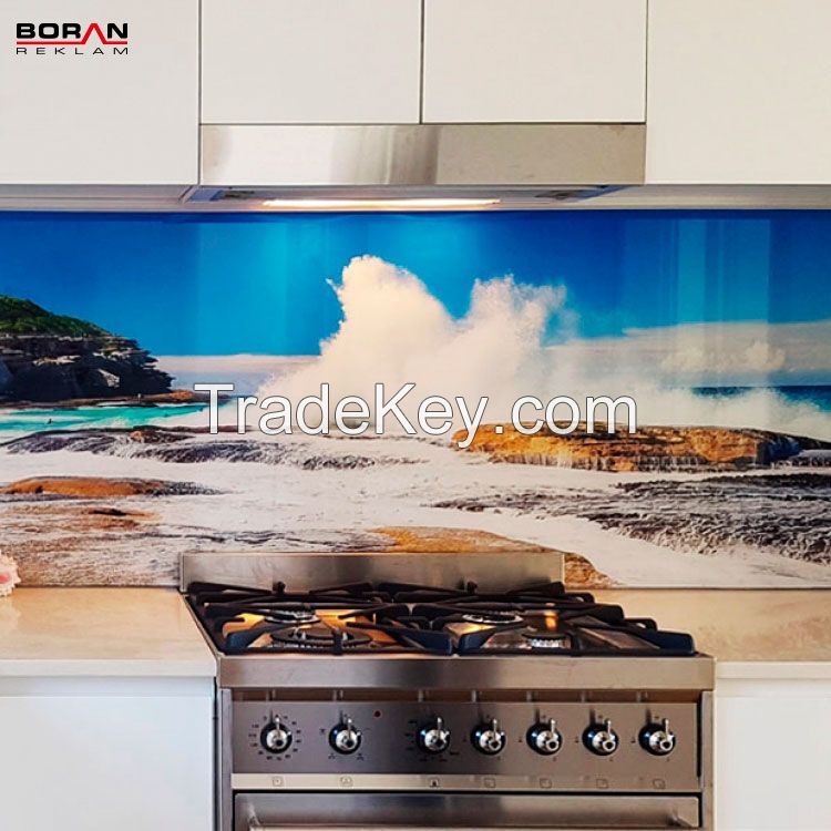 Printed Backsplash Glass | Glass Printing