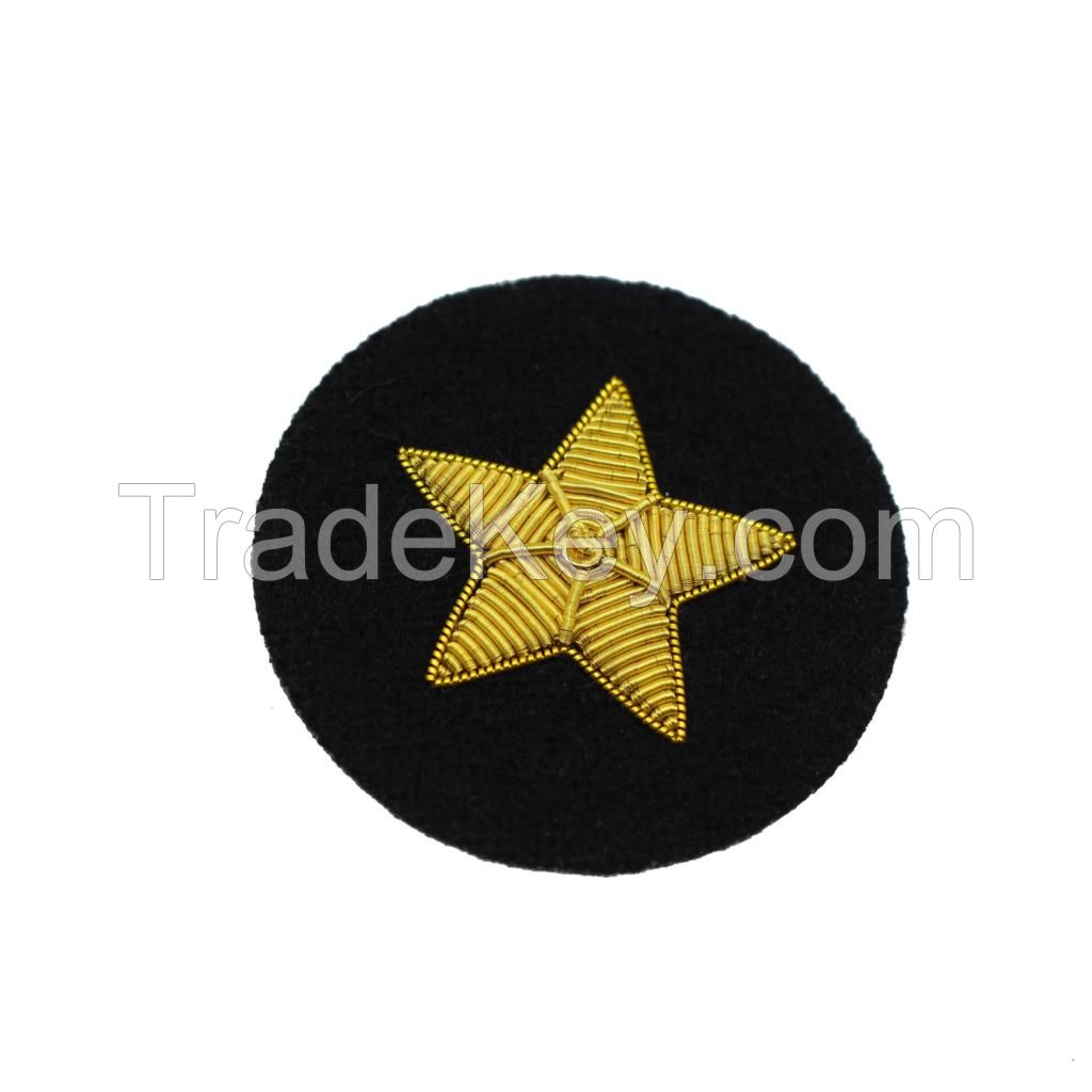 stars and college badge