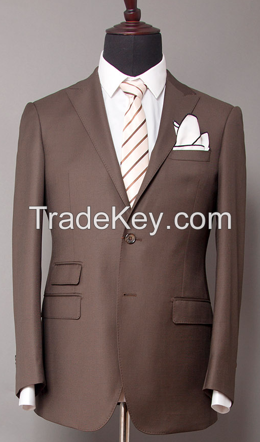 Newest Design High Quality Best Price Grey Colour Men Suits Fashion