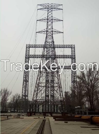 Power transmission steel tube tower