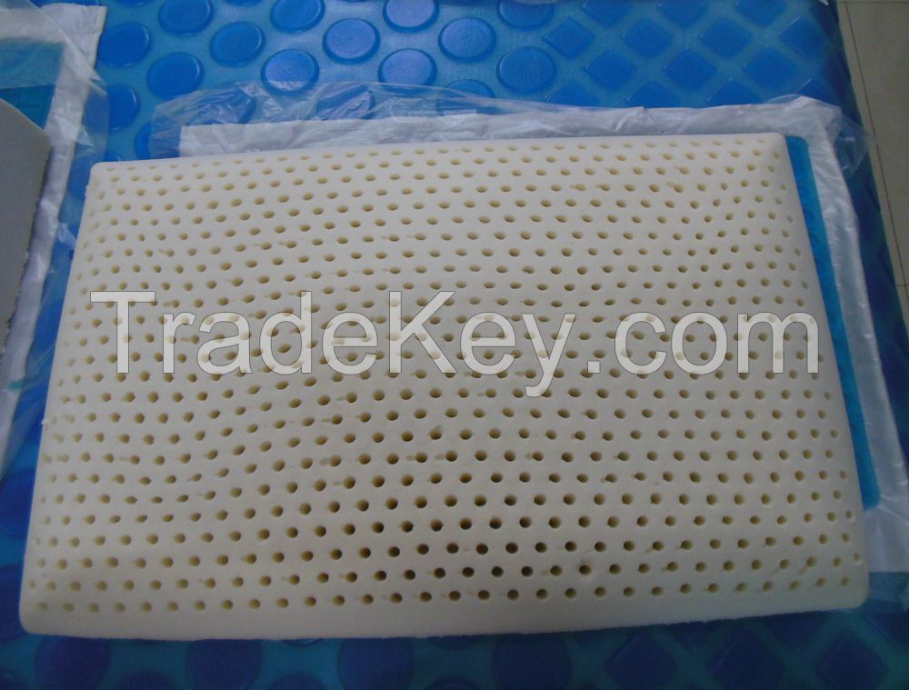 100% ventilated solid latex pillow