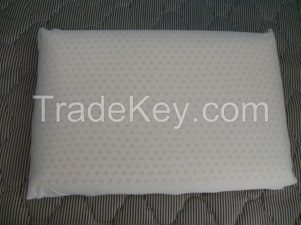 100% ventilated solid latex pillow