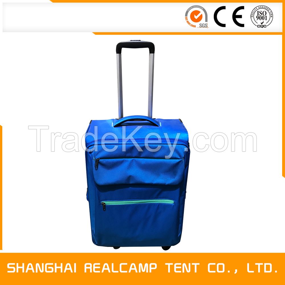 Light Weight With Big Capacity Nylon Material Soft Travel Suitcase Luggage