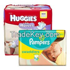 Buy Thin Disposable Baby Diaper With Wetness Wet Indicator