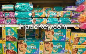 Buy Thin Disposable Baby Diaper With Wetness Wet Indicator