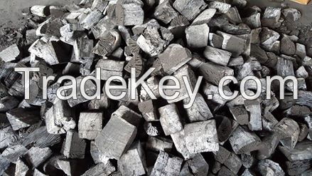 100% nature square bamboo sawdust charcoal