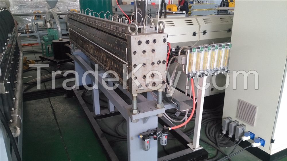 1200-2200mm PP corrugated hollow sheet extrusion machine