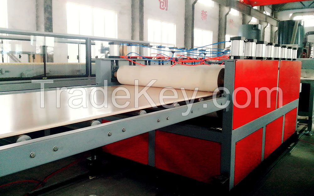 WPC PVC foam board making machine