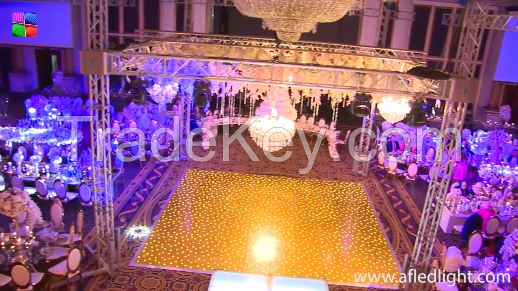 Gold LED Dance Floor