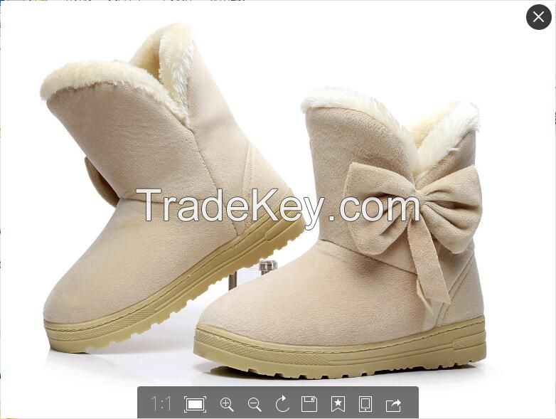 Warm And Stylish Fur Boots From China