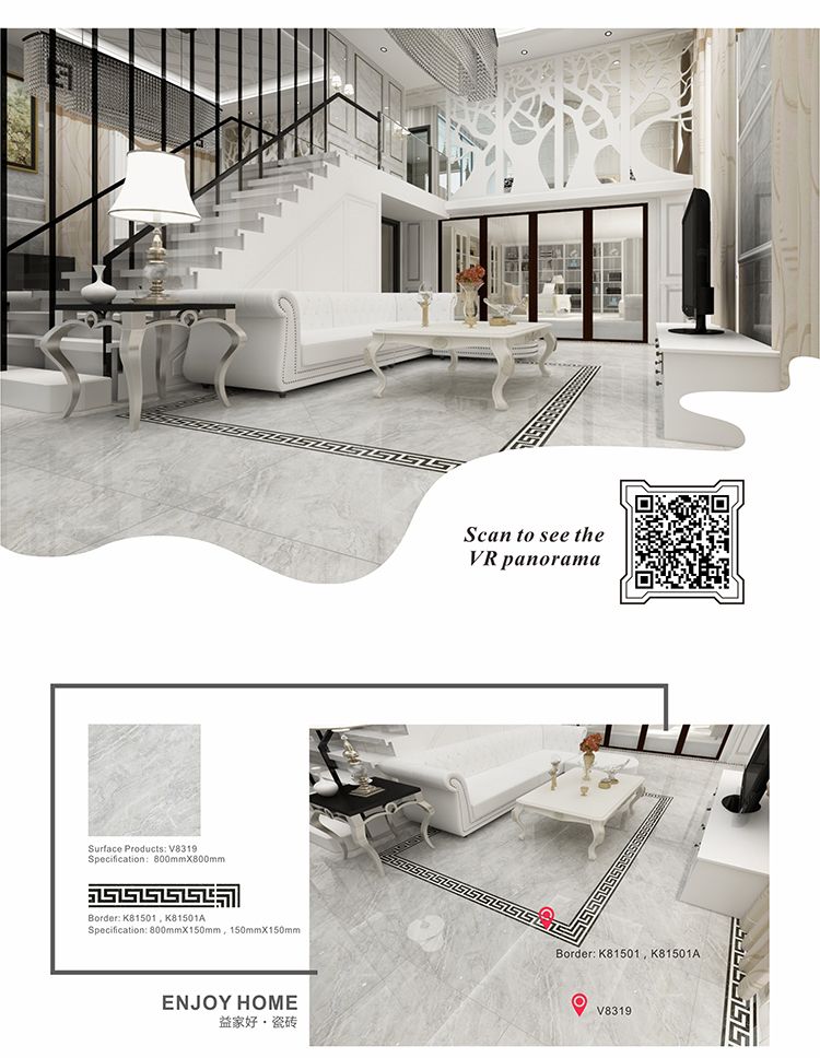 Foshan Factory Design Cheap Ceramic Floor Tiles for Sale V8319