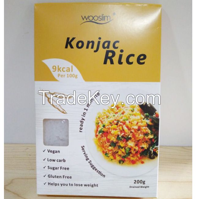 Natural Konjac Gum Konjac Rice Instant Rice Shirataki