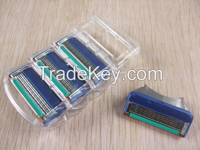  high quality compatible Fusion shaving razor blade in russian package