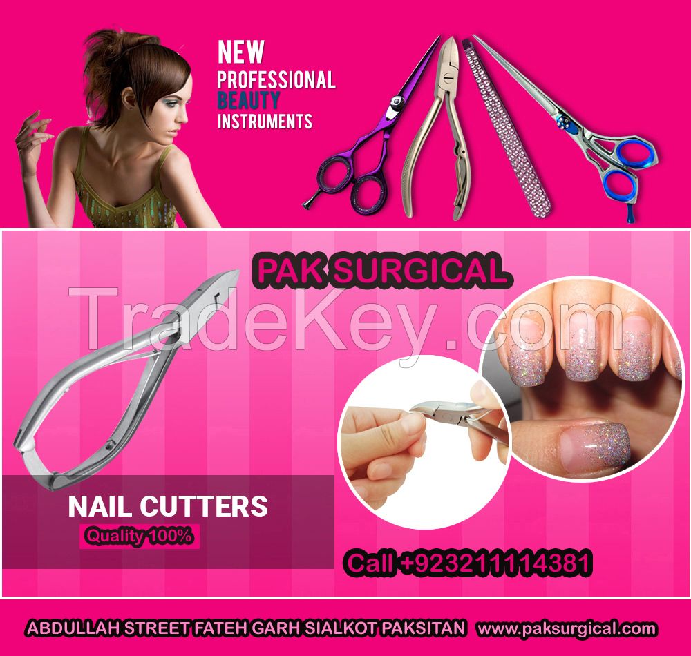 Nail cutter Manicure instruments Beauty care Pak surgical