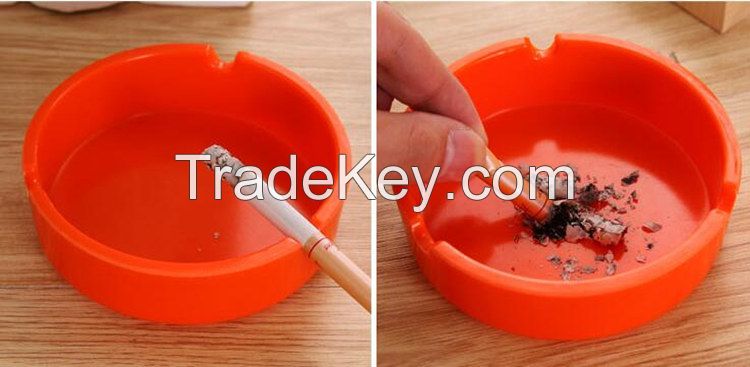 Round shaped plastic melamine ashtray for sale