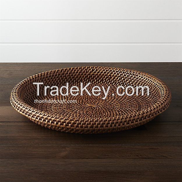 Rattan tray , food tray, dinner tray, cheap rattan basket