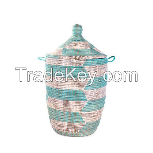 Seagrass hamper, laundry basket