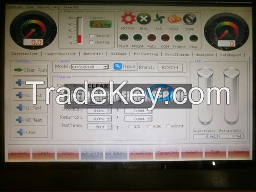 Common Rail Injector and Pump Test Bench