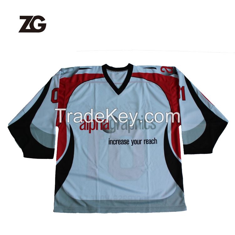 All Over Sublimation Printing Custom Ice Hockey Jersey, Hockey Wear For Teams Clubs