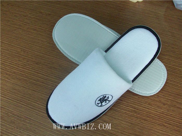 Hotel Slipper with Custom Printed Logo