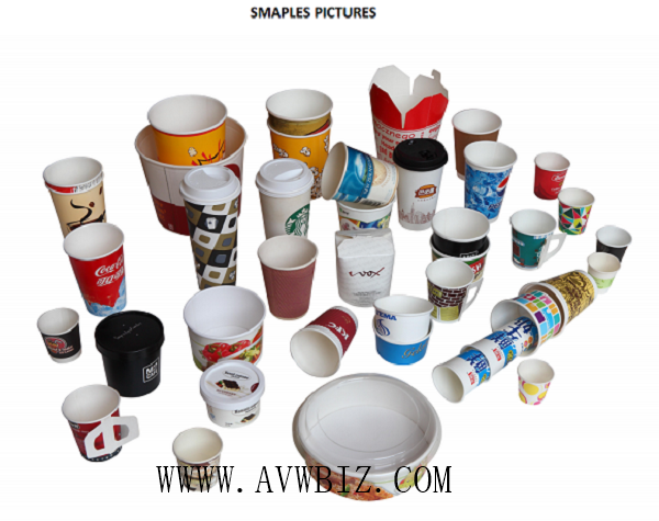500 ML Disposable Paper Cold Drinking Cup