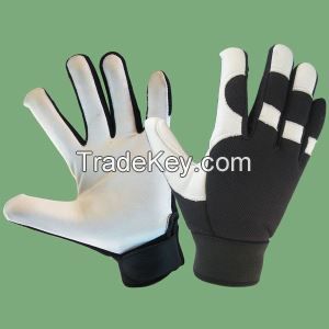 Premium Goat Leather Mechanic Glove 