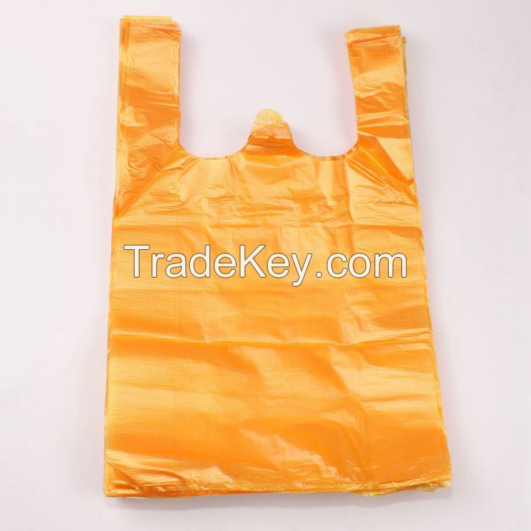 HDPE T-shirt Plastic Bags  with different colors