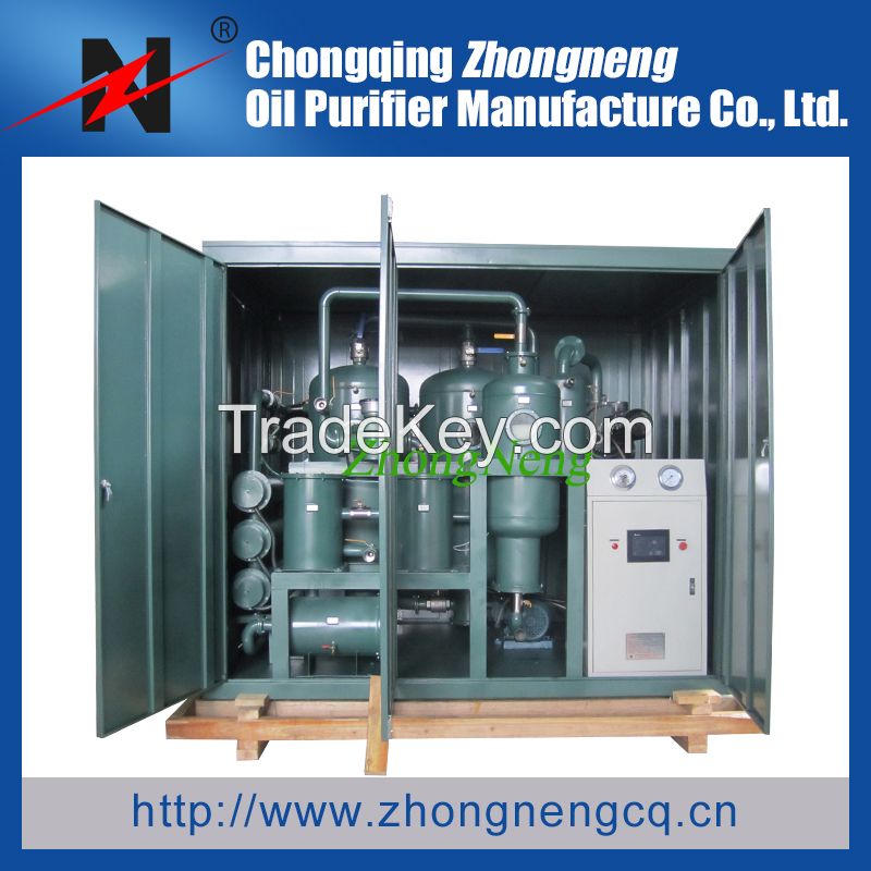 Double-Stage Vacuum Insulating Oil Regeneration Purifier Series ZYD-I T