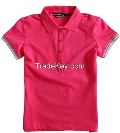 Men 100%cotton fashion knitted Polo shirt