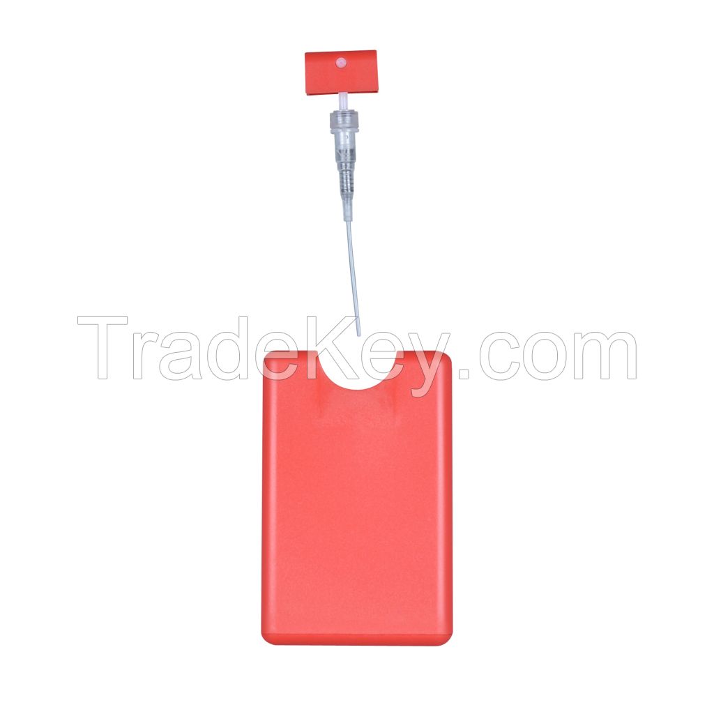 Hot Selling Pp Plastic 20ml Empty Credit Card Perfume Sprayer