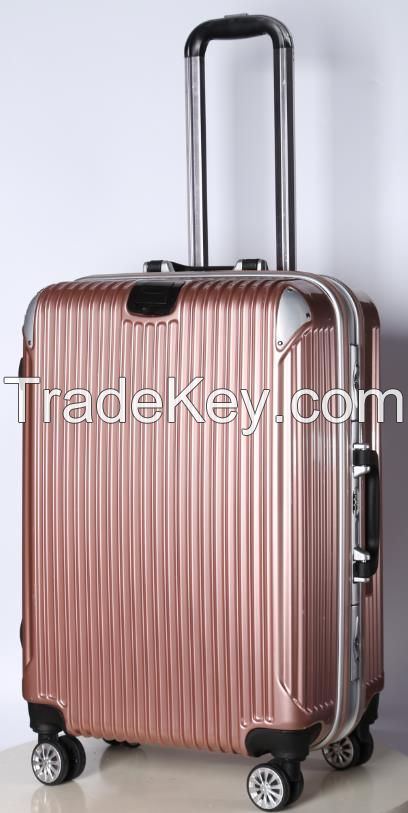 Lightweight Hard Shell Travel Cabin Suitcase With Aluminum Frame(KY412)