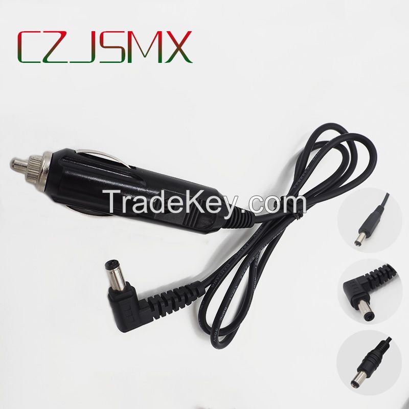 High quality car cigarette power charger cable for car electric with ROHs