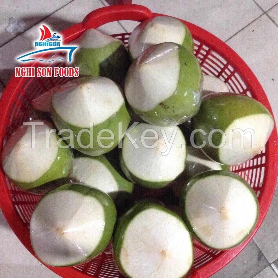 Fresh young coconut