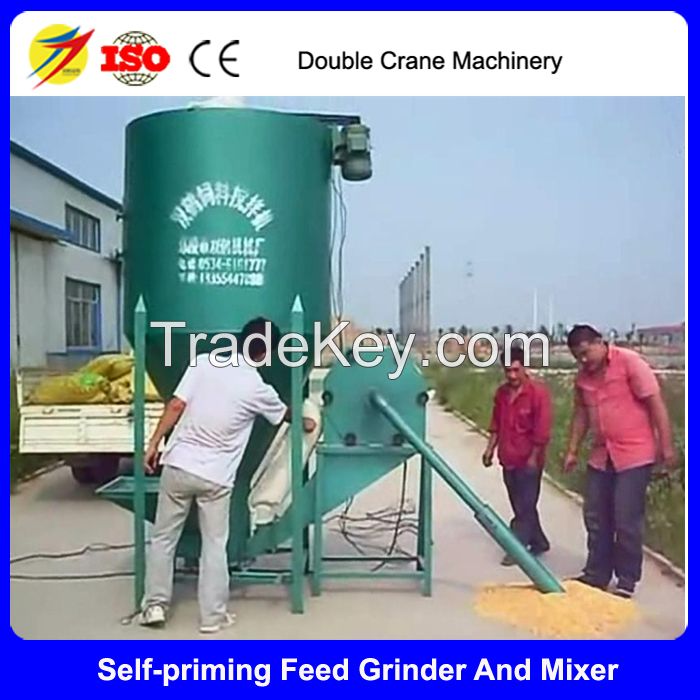 Best seller self-primingÂ feedÂ hammerÂ millÂ and mixer machine factory direct china