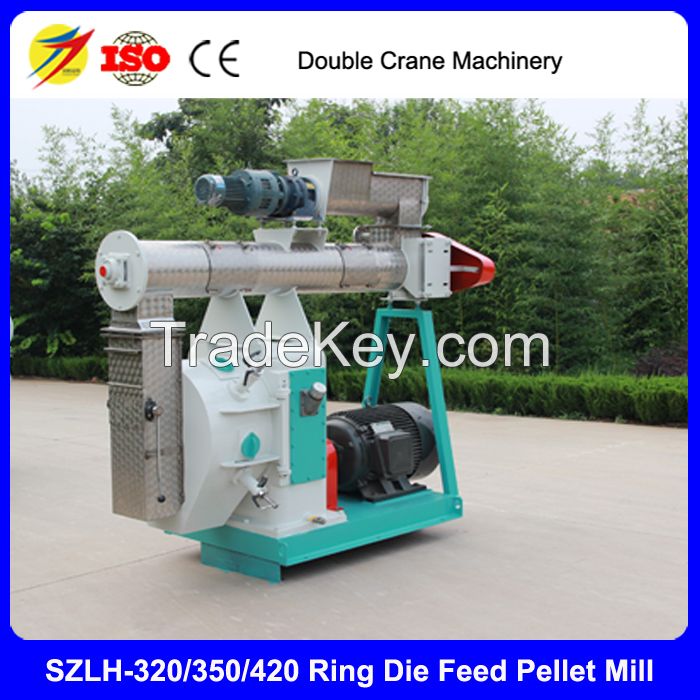 Shuanghe Feed Pellet Mill , Animal Feed Pellet Process Machine for sale 