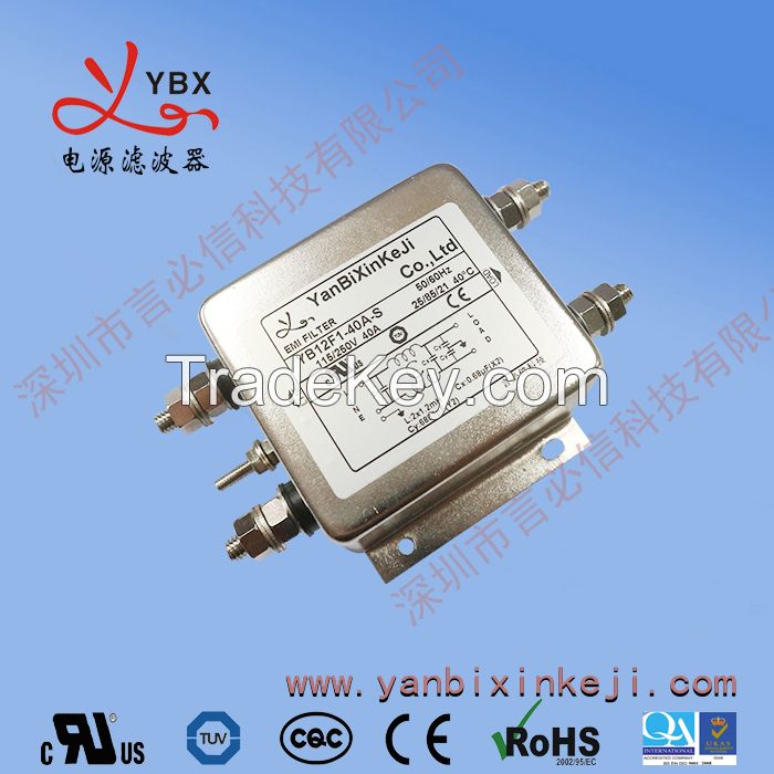 China Manufacturers Electronics AC Power Line Noise EMI Filter