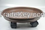 Flower pot tray/.Moving flower pot tray/Flower pot tray with wheels