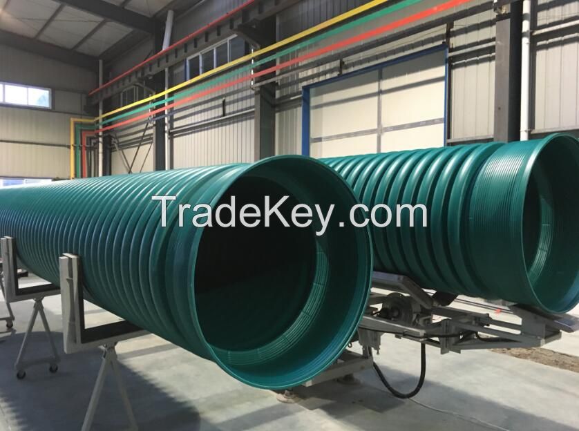 Double Wall Corrugated Pipe High Speed Production Line