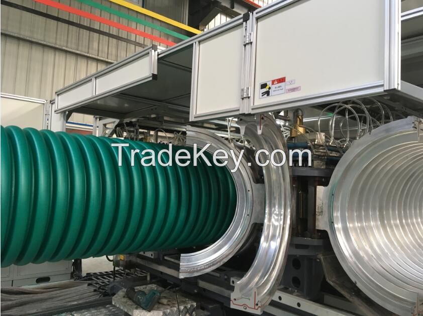 Double Wall Corrugated Pipe High Speed Production Line