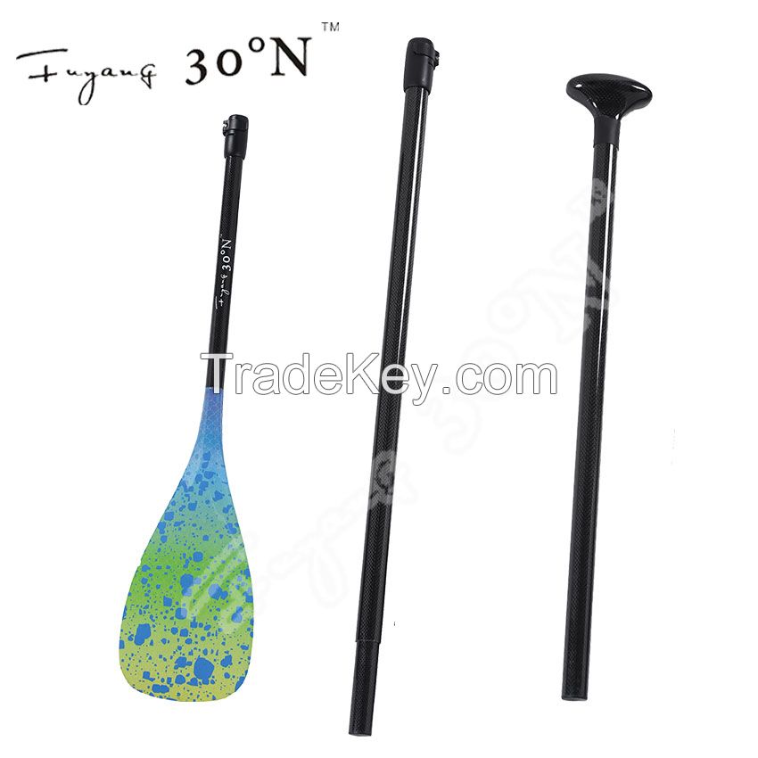 China Supplier Surfing Boards Carbon Epoxy Resin Light Weight One Step Foaming SUP Stand Up Paddle